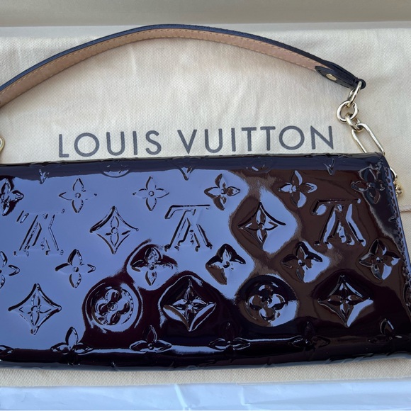 Louis Vuitton Monogram Vernis Sunset Boulevard Amarente - Picture 6 of 14